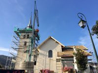 Rénovation de la toiture de l'église de Vovray en Bornes