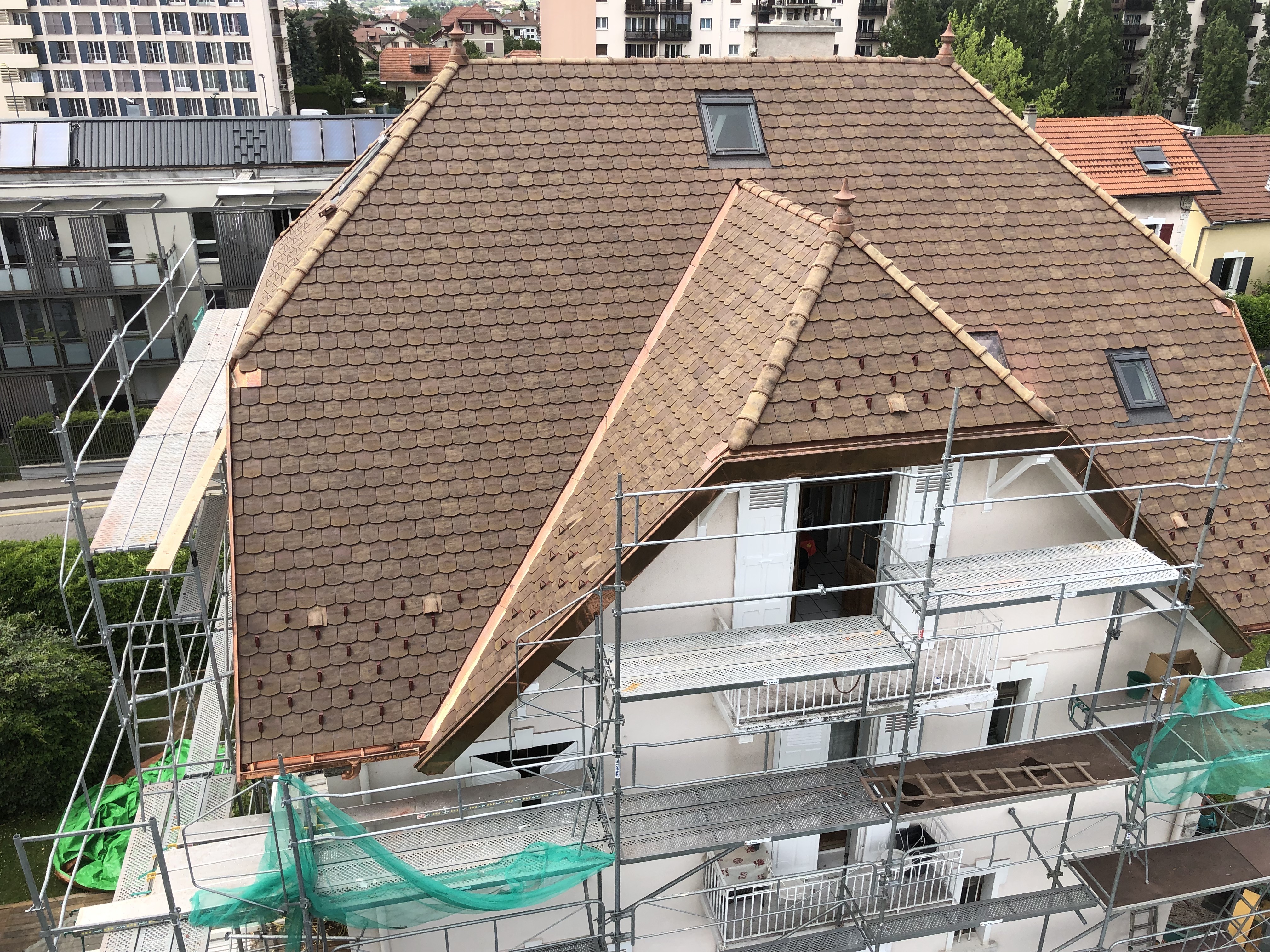 Rénovation de toiture à Annecy en Haute-Savoie