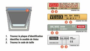 Notice pour trouver le code dimensionnel 